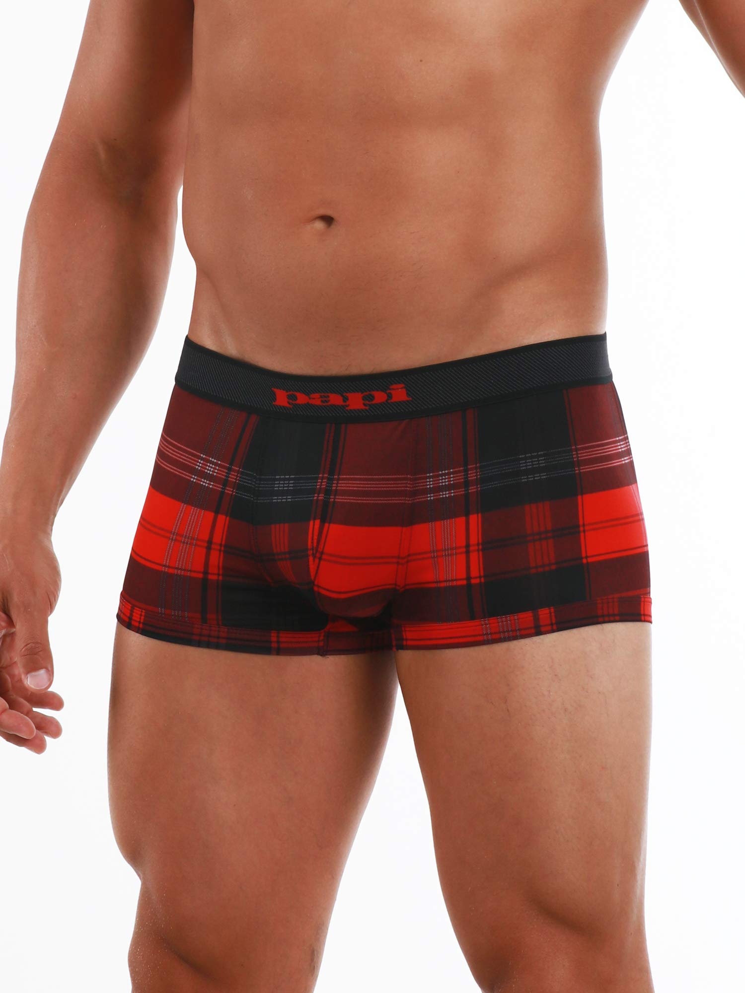 papi Men's Brazilian Cool Trunk Boxer Briefs Pack of 2 Comfort Fitting Underwear - Image 3