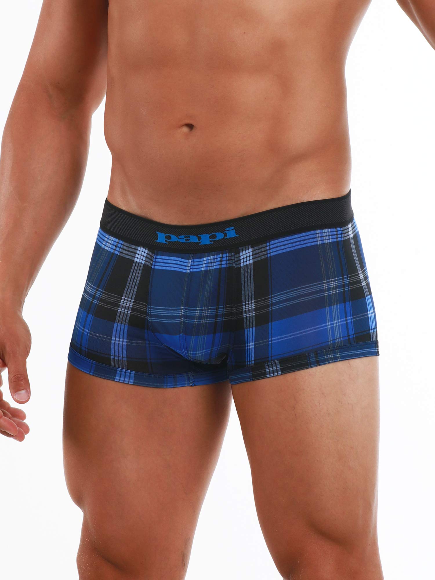 papi Men's Brazilian Cool Trunk Boxer Briefs Pack of 2 Comfort Fitting Underwear - Image 3