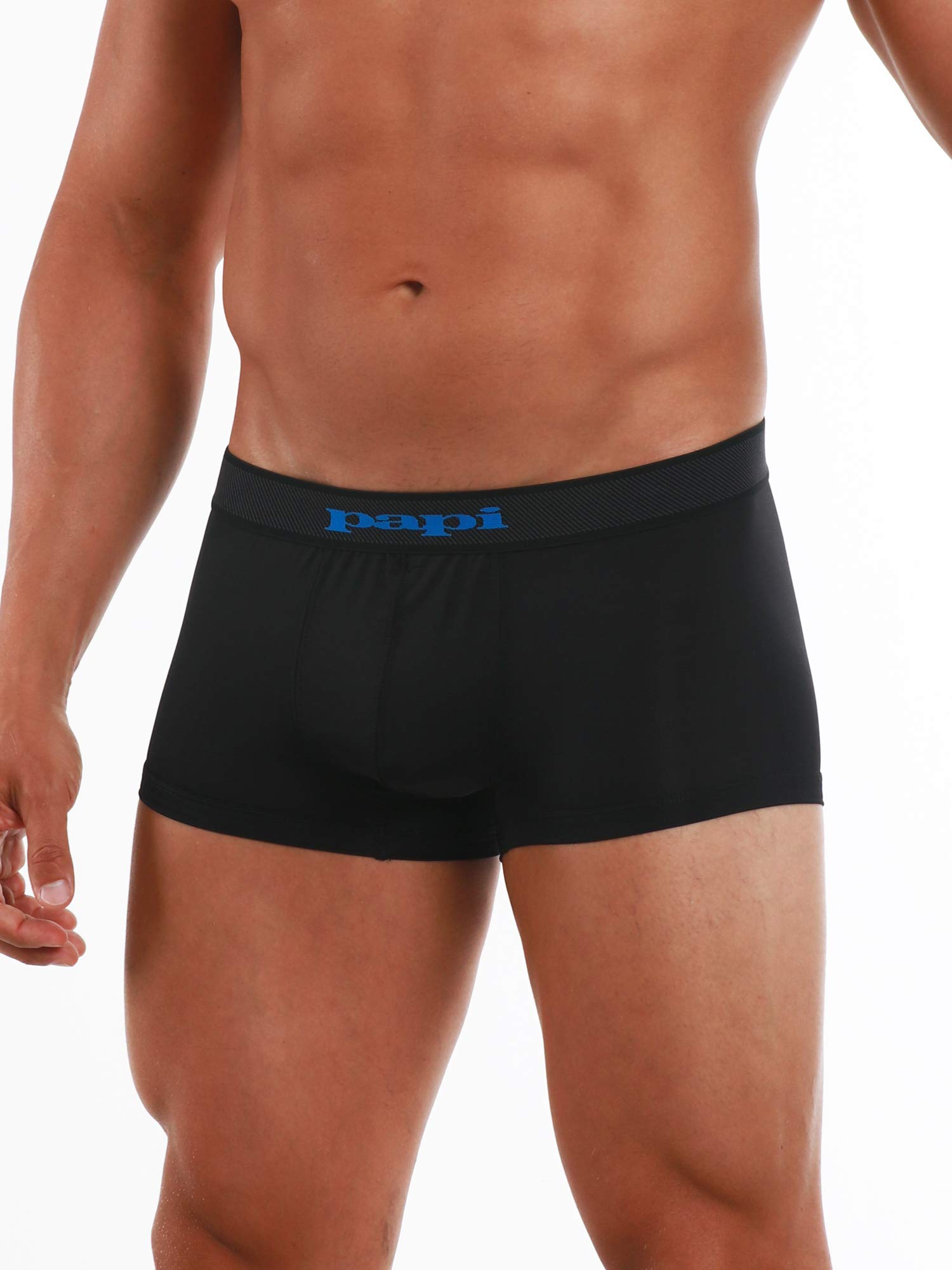 papi Men's Brazilian Cool Trunk Boxer Briefs Pack of 2 Comfort Fitting Underwear - Image 6