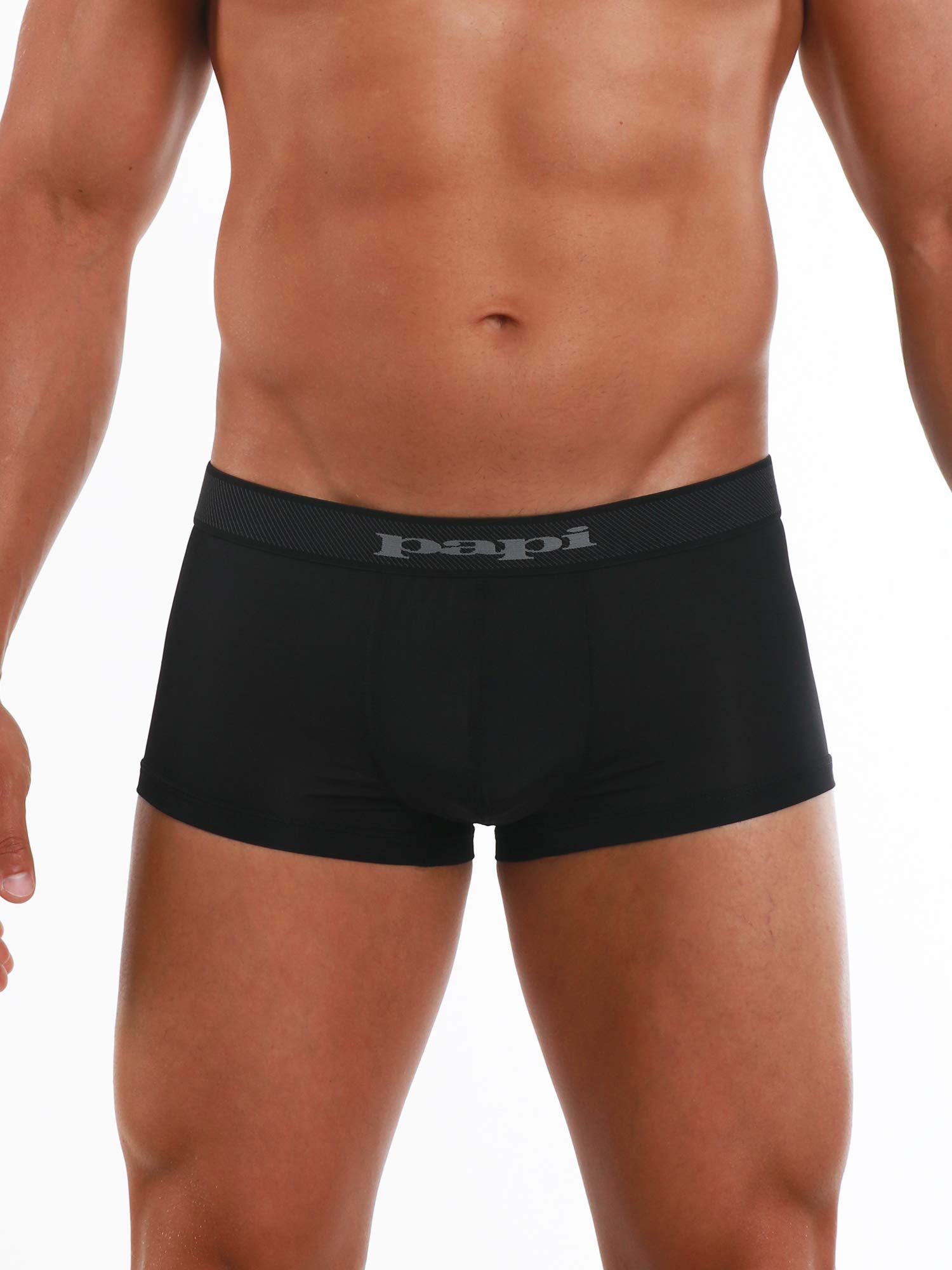 papi Men's Brazilian Cool Trunk Boxer Briefs Pack of 2 Comfort Fitting Underwear - Image 4