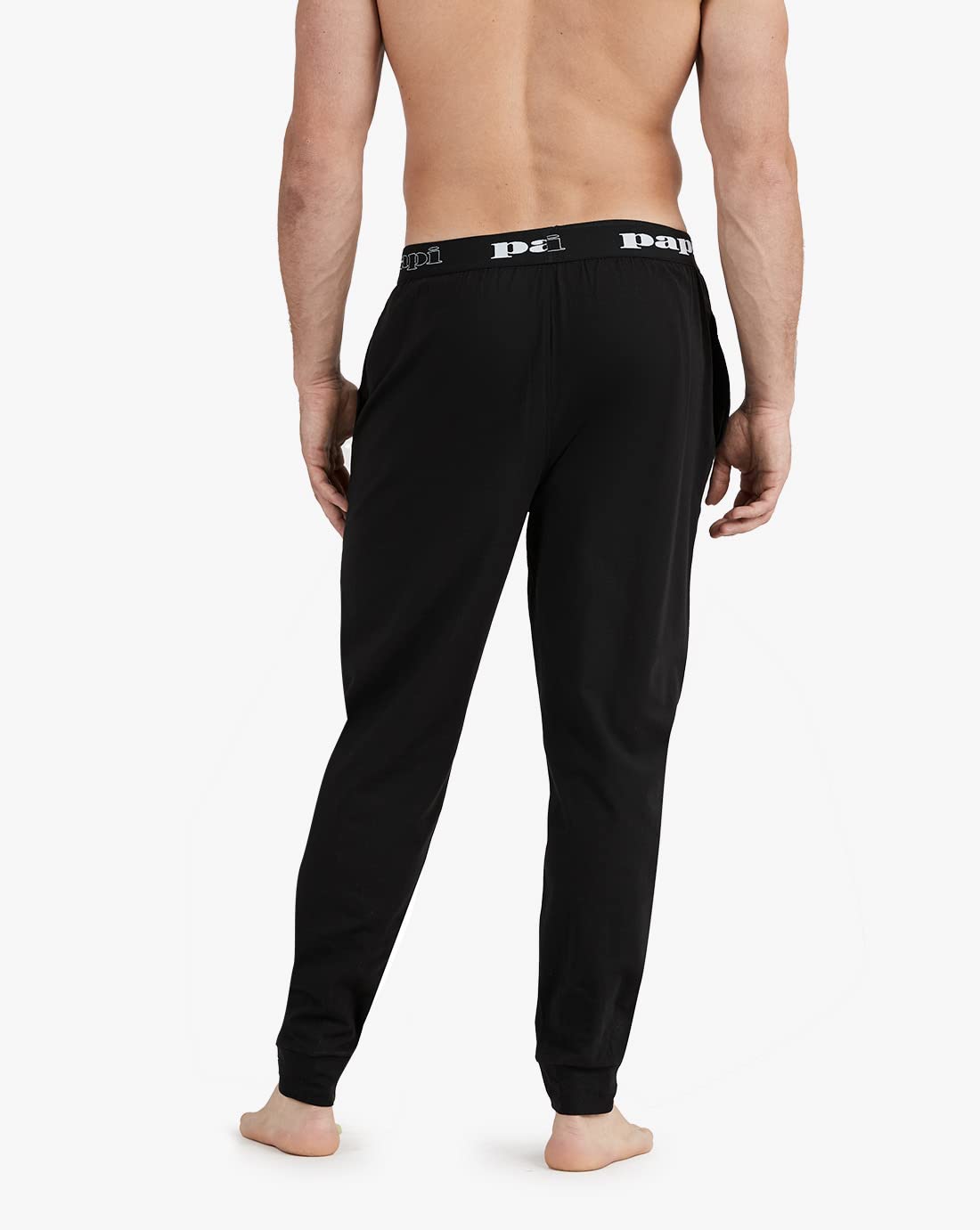 papi Pajamas Short Sleeve Top and Long Pj Bottoms Lounge Pants Boys Men Loungewear Set - Image 6