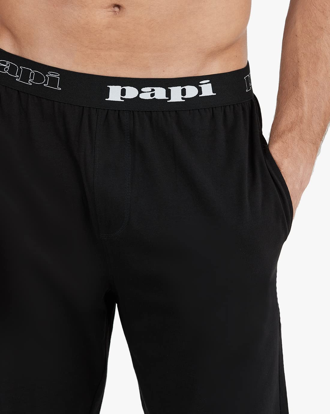 papi Pajamas Short Sleeve Top and Long Pj Bottoms Lounge Pants Boys Men Loungewear Set - Image 7